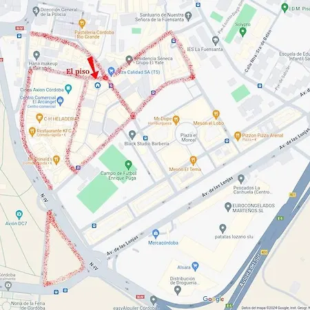 Апартаменты Piso En El Arenal - Arcangel - A/a Central Y Wifi Кордова