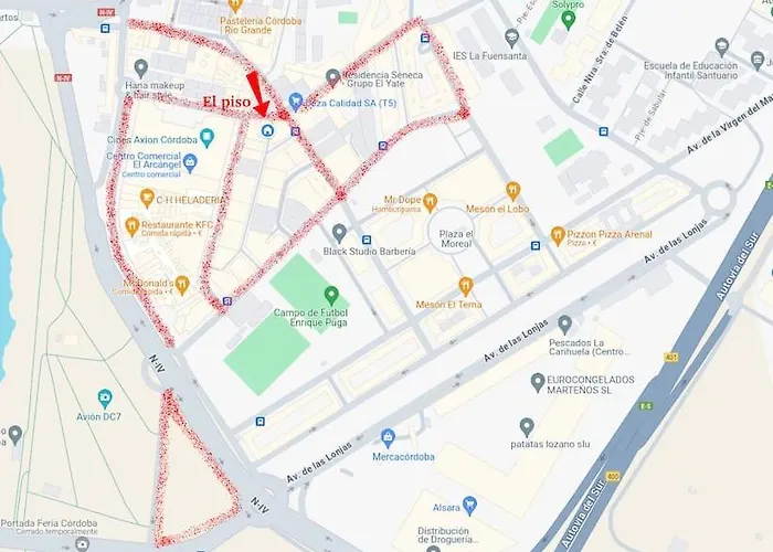 Апартаменты Piso En El Arenal - Arcangel - A/a Central Y Wifi Кордова